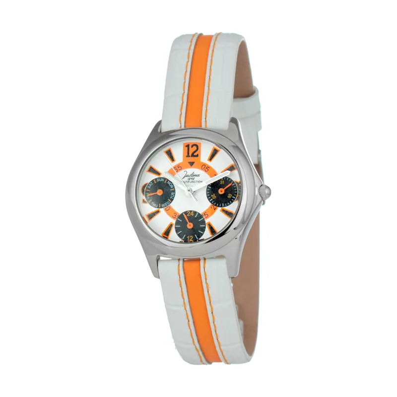 Justina Reloj Mujer Analogico Cuarzo con Correa de Piel 32550N