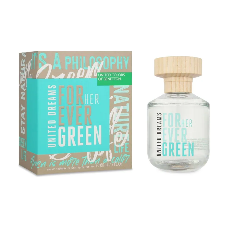 Benetton United Dreams Forever Green Her Eau de Toilette For Her