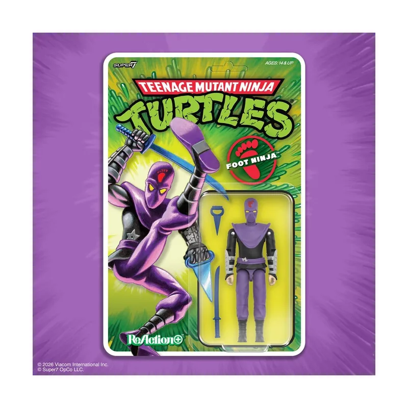 Super 7 Super7 Teenage Mutant Ninja Turtles Reaction+