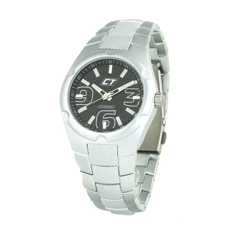 Chronotech Reloj Hombre Analogico Cuarzo con Correa de Acero CC7039M-02M