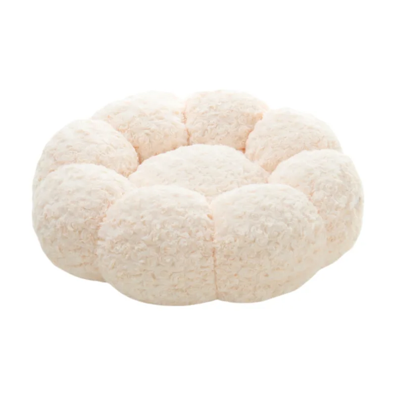 Leeby Sofá Flower Bed Swirl Beige para perros