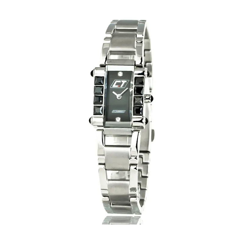 Chronotech Reloj Analógico para Mujer de Cuarzo con Correa en Acero Inoxidable CC7040LS-02M