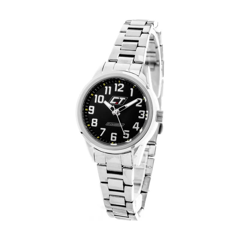 Chronotech Reloj Mujer Analogico Cuarzo con Correa de Acero CC7041L-02M