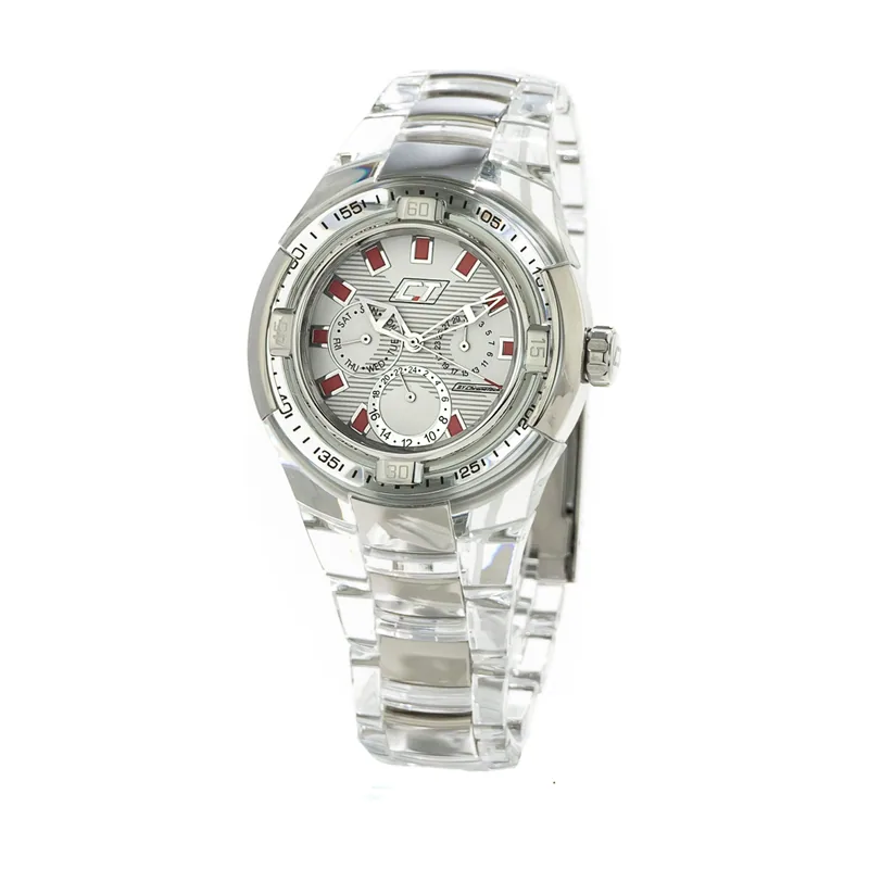 Chronotech Reloj Hombre Analogico Cuarzo con Correa de Policarbonato CC7046M-09M