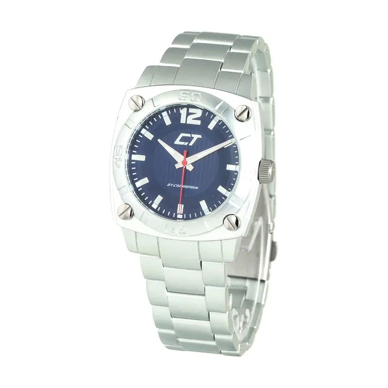 Chronotech Reloj Unisex Analogico Cuarzo con Correa de Acero CC7079M-03M