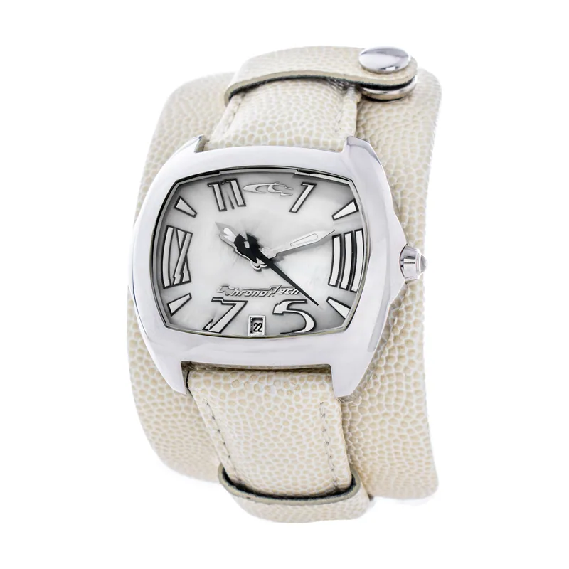 Chronotech Reloj Unisex Analogico Cuarzo con Correa de Piel CT2188L-20