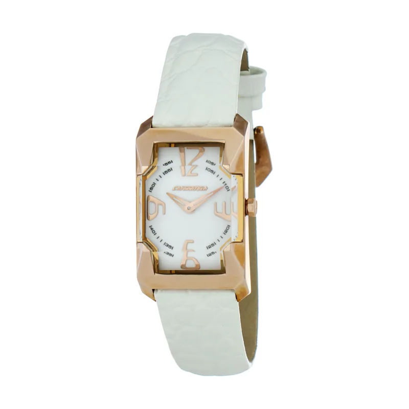Chronotech Reloj Mujer Analogico Cuarzo con Correa de Piel CT6024L-11