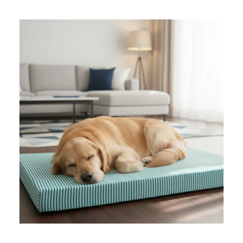 Leeby Colchón Rayas Finas para perros