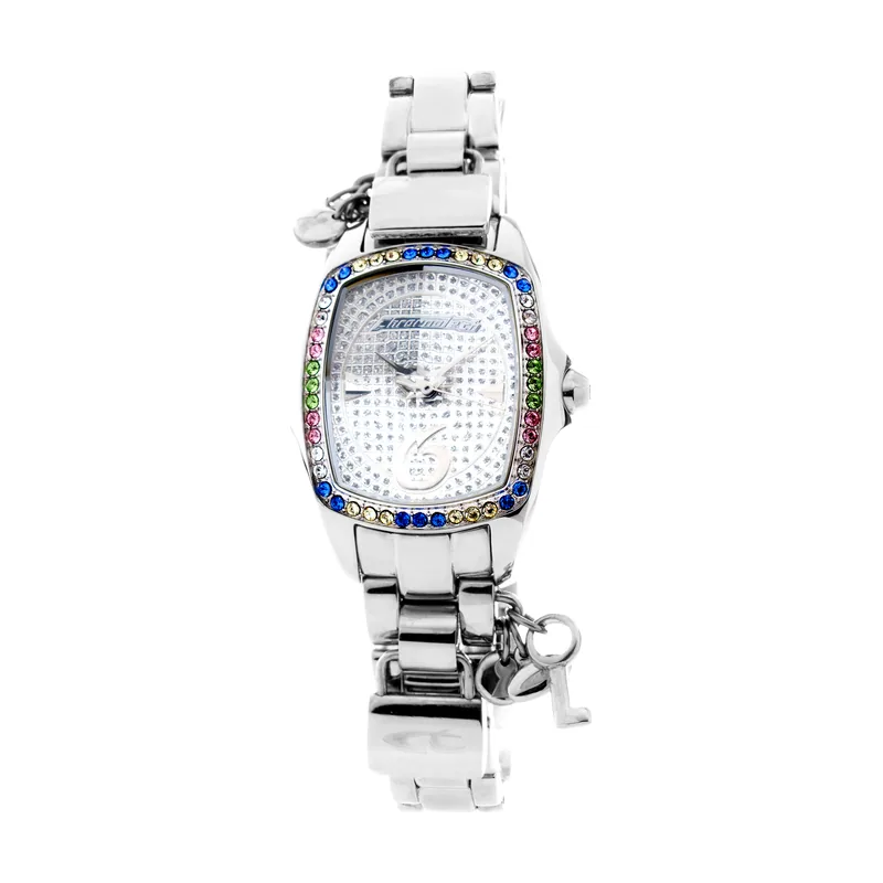 Chronotech Reloj Analógico para Mujer de Cuarzo con Correa en Acero Inoxidable CT7009LS-08M