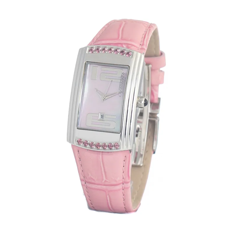 Chronotech Reloj Mujer Analogico Cuarzo con Correa de Piel CT7017L-02S