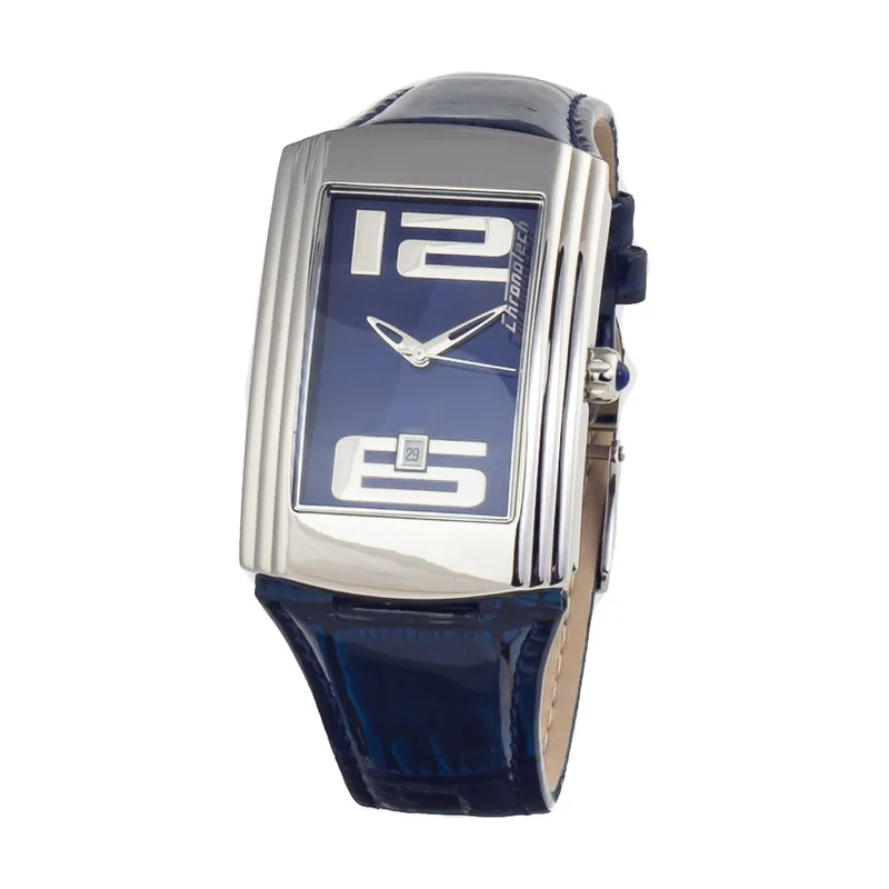 Chronotech Reloj Analógico para Hombre de Cuarzo con Correa en Cuero CT7017M-09