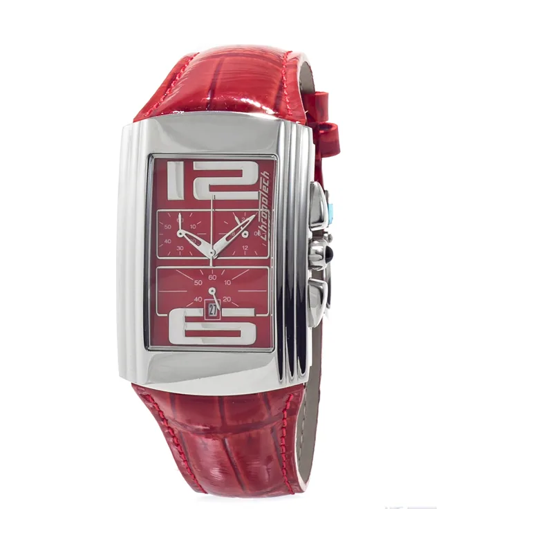 Chronotech Reloj Mujer Analogico Cuarzo con Correa de Piel CT7018B-05