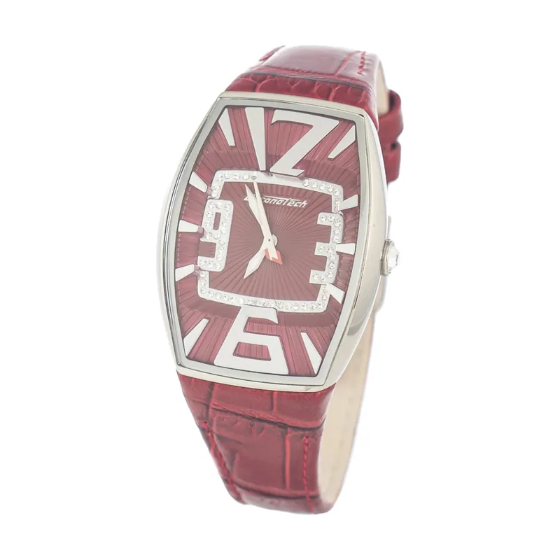 Chronotech Reloj Mujer Analogico Cuarzo con Correa de Piel CT7019LS-08