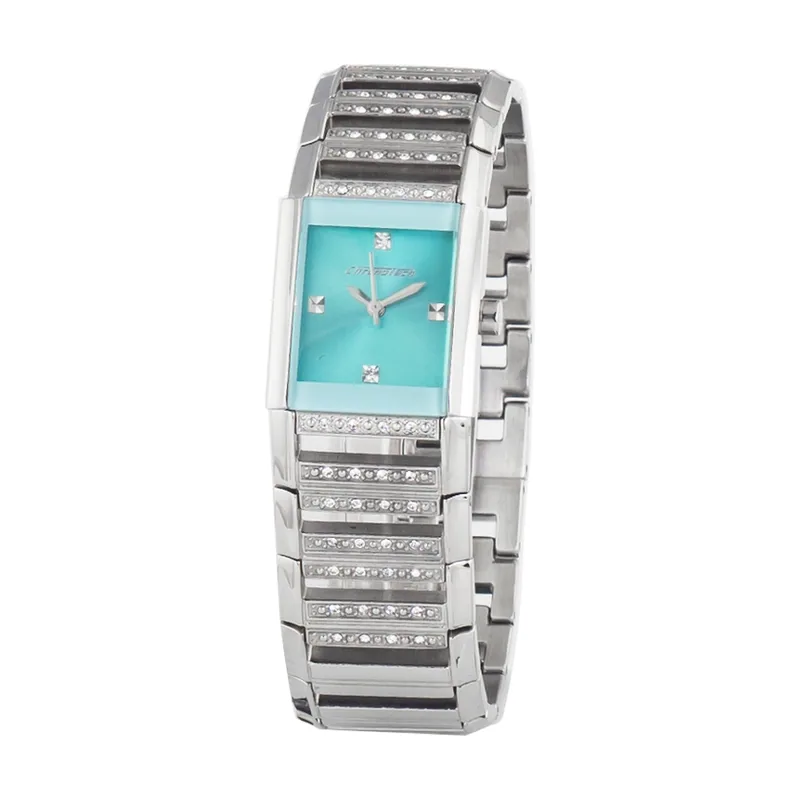 Chronotech Reloj Analógico para Mujer de Cuarzo con Correa en Acero Inoxidable CT7145LS-08M