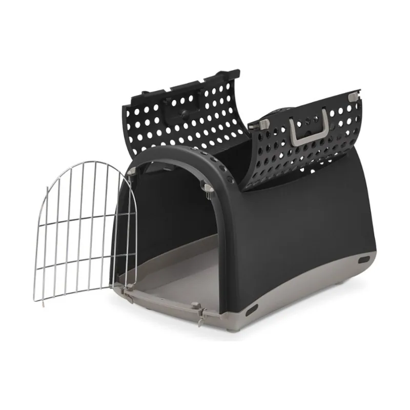 Imac Linus Transportadora Gris Antracita para gatos