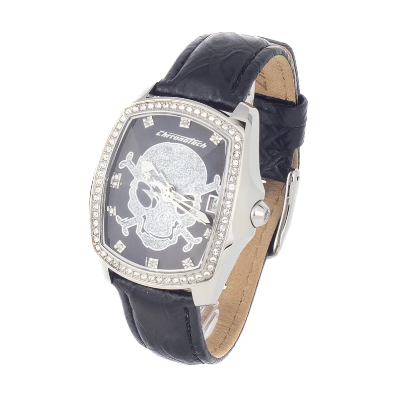 Chronotech Reloj Mujer Analogico Cuarzo con Correa de Piel CT7896LS-102