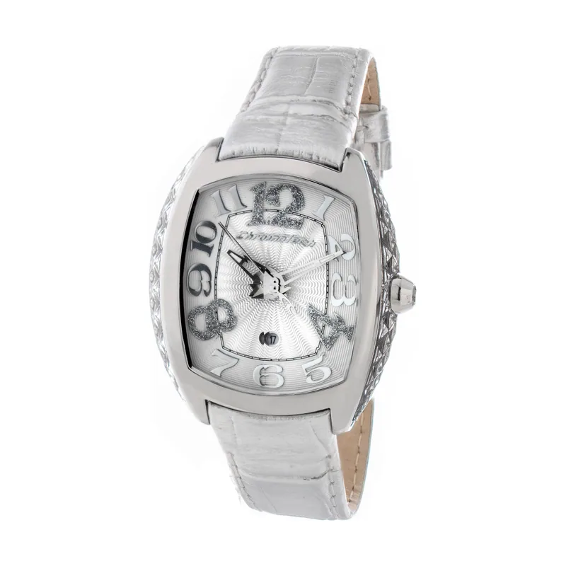 Chronotech Reloj Analógico para Mujer de Cuarzo con Correa en Cuero CT7998L-09