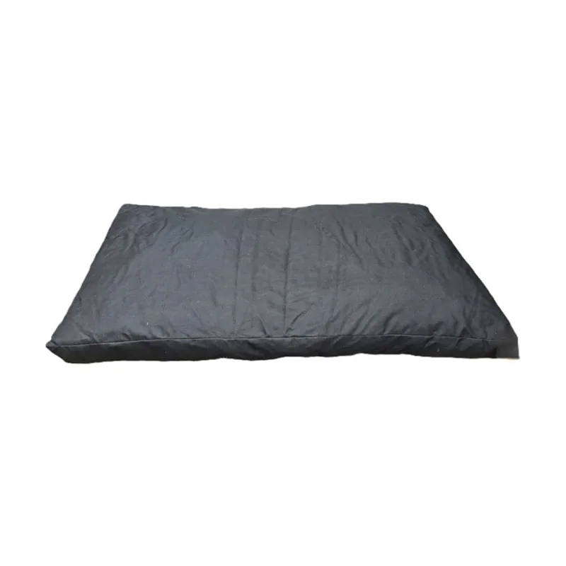 Leeby colchón waterproof negro para perros