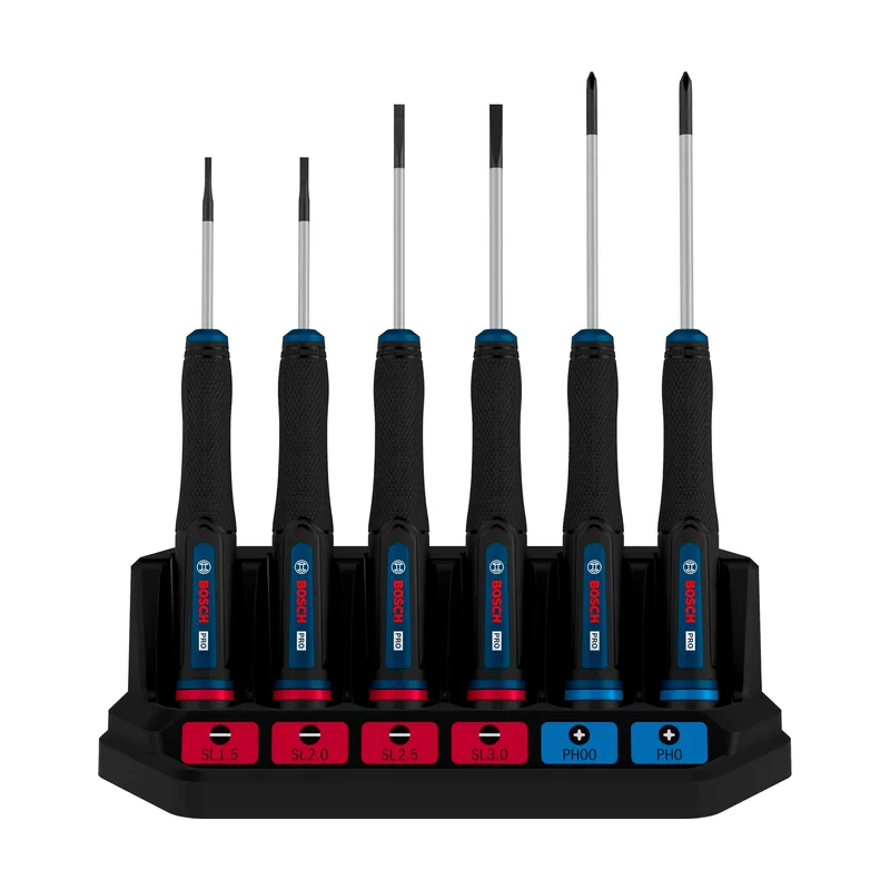 8 Bosch Juego de destornilladores PRO PH/SL Precision