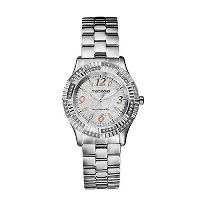 Marc ecko Reloj Mujer Analogico Cuarzo con Correa de Acero E95054L1