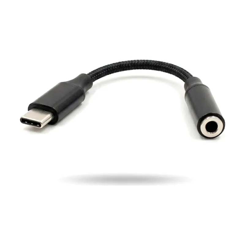 Vakoss Adaptador de auriculares tc-5681 con conector mini usb tipo c de 3,5 mm