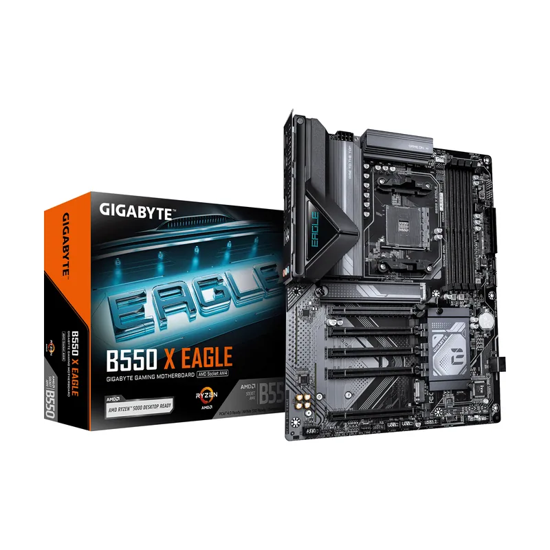 Gigabyte b550 x eagle am4 4xddr4 hdmi 2xm.2