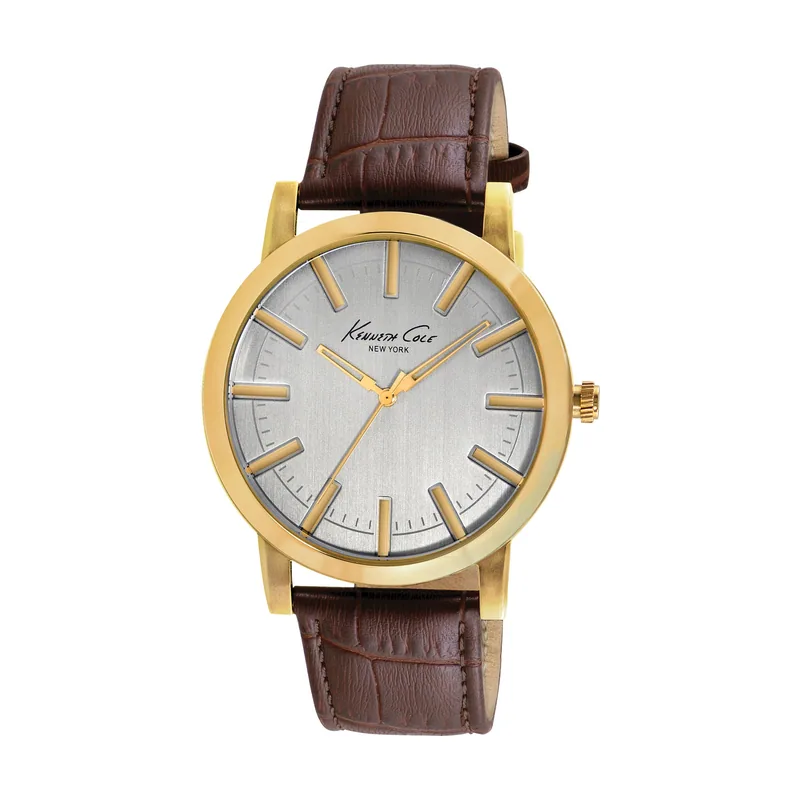 Kenneth cole Reloj analogico para Hombre de Cuarzo con Correa en Piel IKC8043