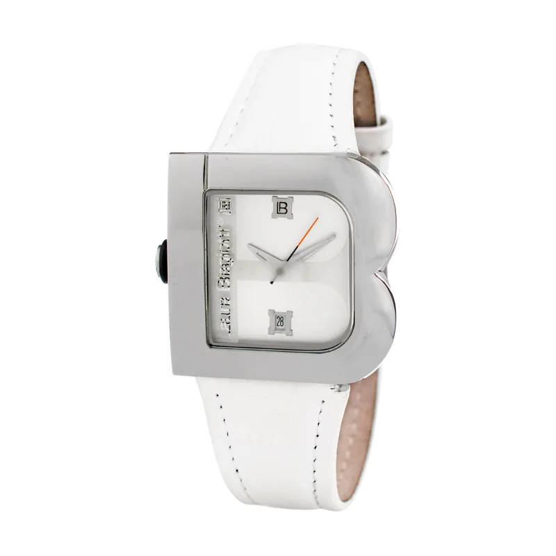 Laura Biagiotti Reloj Mujer Analogico Cuarzo con Correa de Piel LB0001L-07