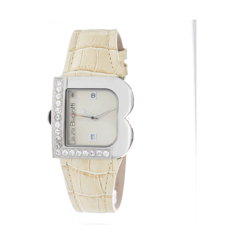 Laura Biagiotti Reloj Mujer Analogico Cuarzo con Correa de Acero LB0001L-11Z