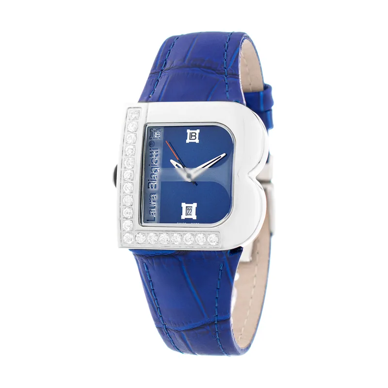 Laura Biagiotti Reloj Mujer Analogico Cuarzo con Correa de Piel LB0001L-LI