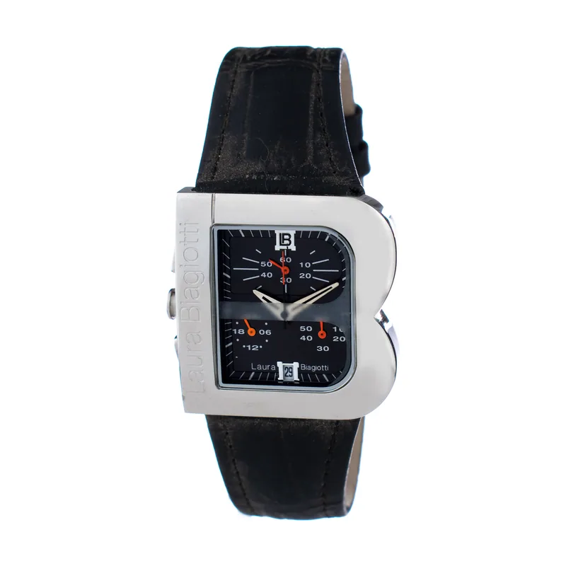 Laura Biagiotti Reloj Mujer Analogico Cuarzo con Correa de Piel LB0002L-01