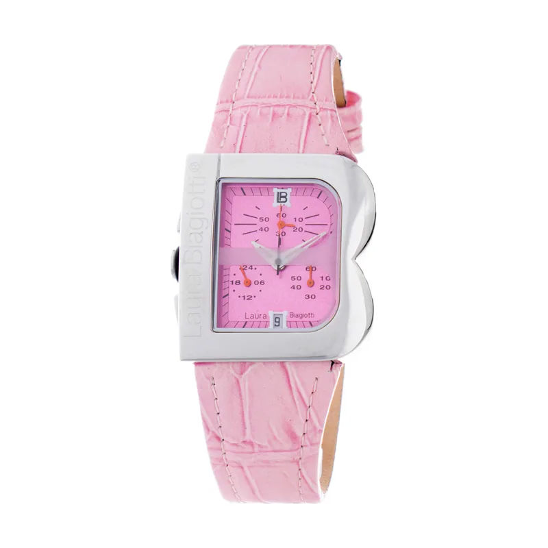 Laura Biagiotti Reloj Mujer Analogico Cuarzo con Correa de Piel LB0002L-03