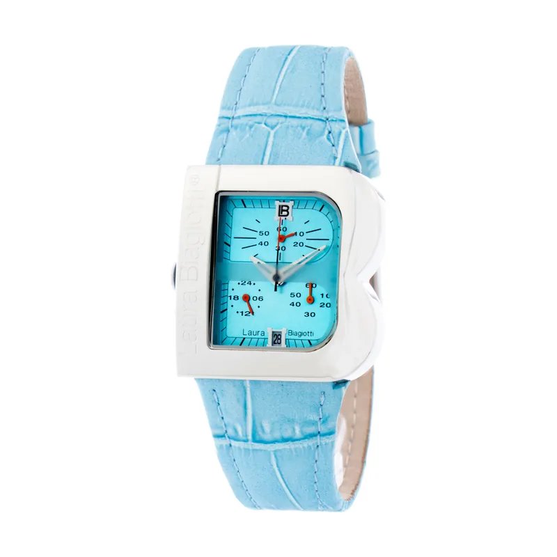 Laura Biagiotti Reloj Mujer Analogico Cuarzo con Correa de Piel LB0002L-04