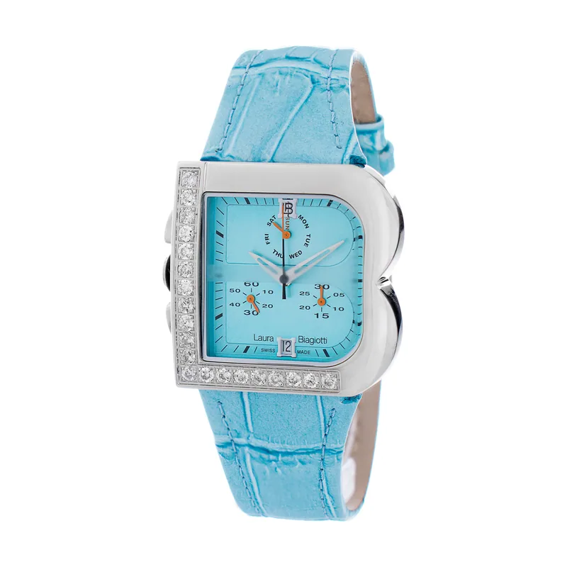 Laura Biagiotti Reloj Mujer Analogico Cuarzo con Correa de Acero LB0002L-AD