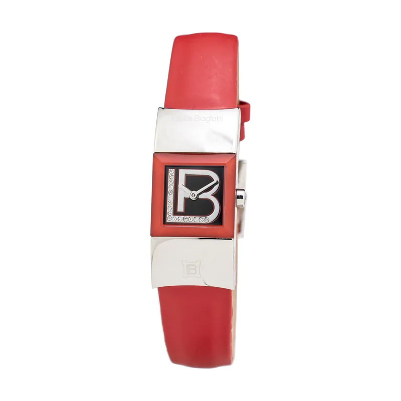 Laura Biagiotti Reloj Mujer Analogico Cuarzo con Correa de Piel LB0016S-02