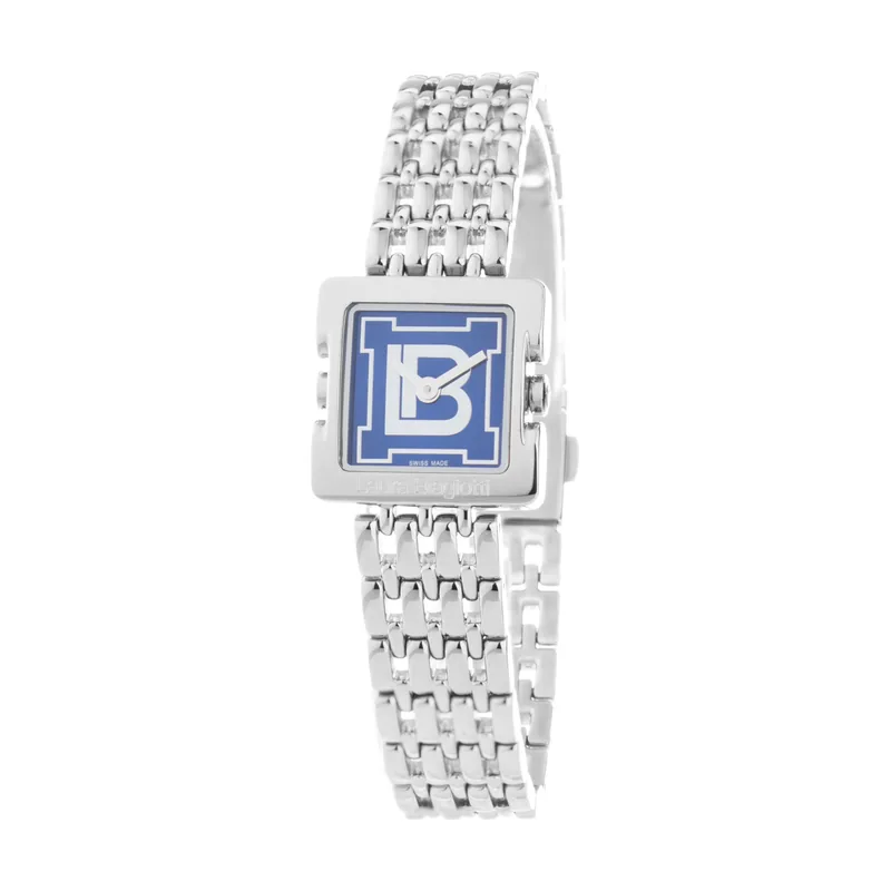 Laura Biagiotti Reloj Mujer Analogico Cuarzo con Correa de Acero LB0023L-AZ