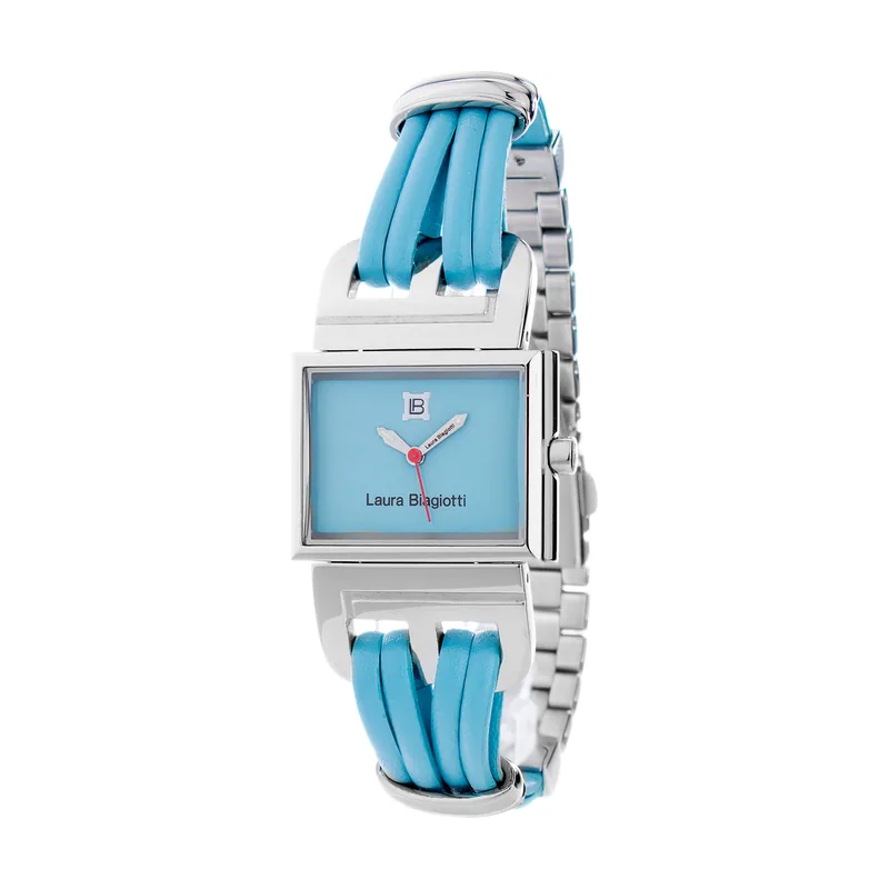 Laura Biagiotti Reloj Mujer Analogico Cuarzo con Correa de Piel/Acero LB0046L-06