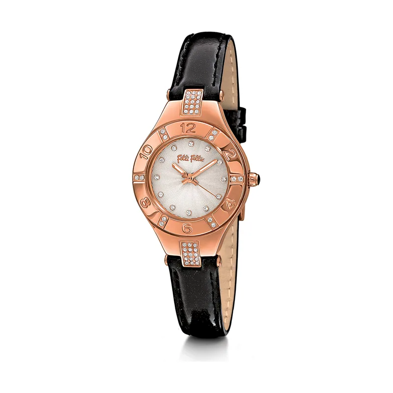 Folli follie Reloj Análogico-Digital para Mujer de Automático con Correa en Acero Inoxidable S0356951
