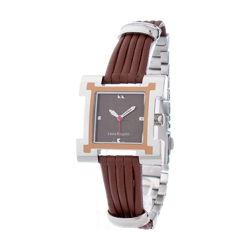 Laura Biagiotti Reloj Mujer Analogico Cuarzo con Correa de Piel LBSM0039L-05