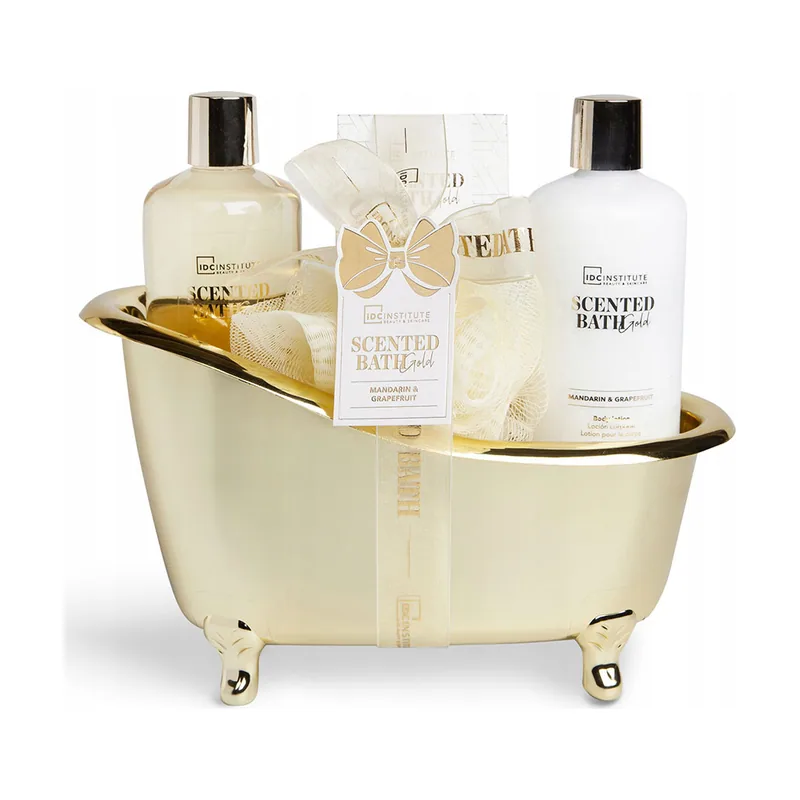 3 Idc Institute Bath Gold Mini Heel Set 3Pcs