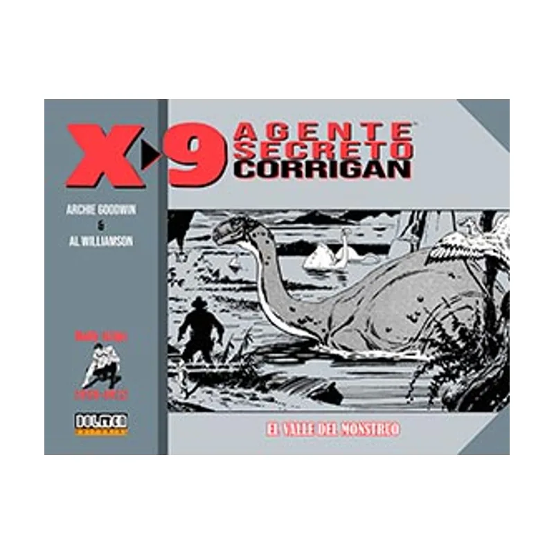 Tebeos dolmen editorial Agente secreto X-9 1970-1972 El valle del monstruo Sin Fronteras