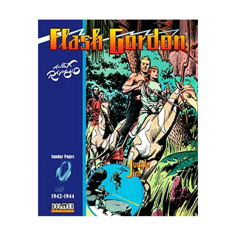 Tebeos dolmen editorial Flash Gordon Jim de la Jungla 1942-1944 Sin fronteras