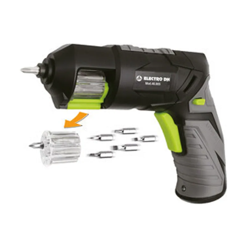 Electro DH Atornillador Recargable 3,6v Con Puntas 46.805