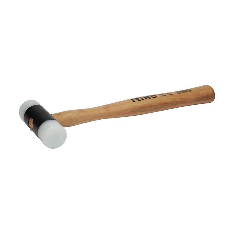 Irimo Martillo con boca de nailon y mango de madera