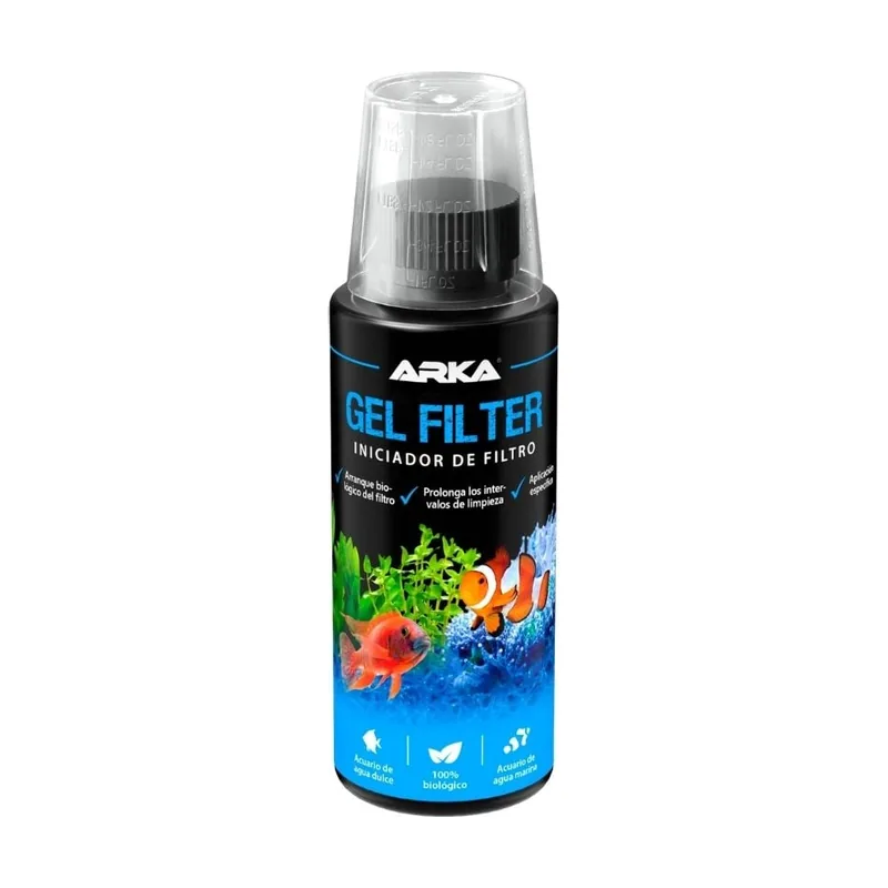 Microbe-Lift Arka Gel Filter Iniciador de Filtro para acuarios
