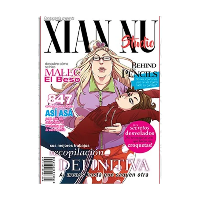 Fandogamia editorial XIAN NU Studio Sketchbook
