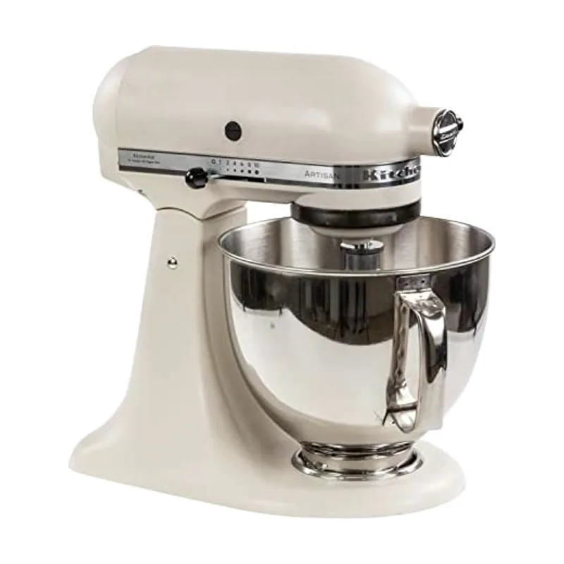 KitchenAid Artisan Robot de Cocina 4,7L con accesorios Lino fresco