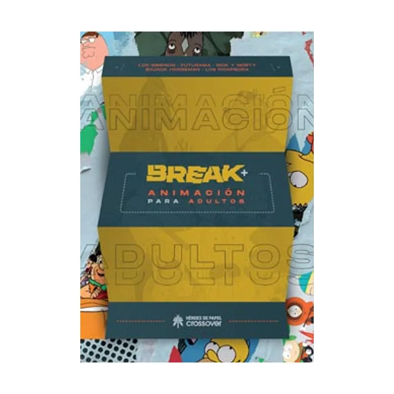 Ediciones heroes de papel Break + Animación para adultos REVISTA BREAK