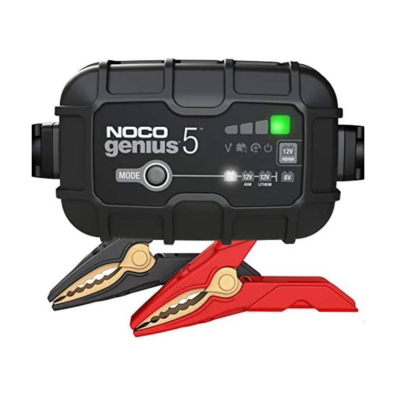 Noco GENIUS5 Cargador Inteligente de baterías 5A 6V/12V