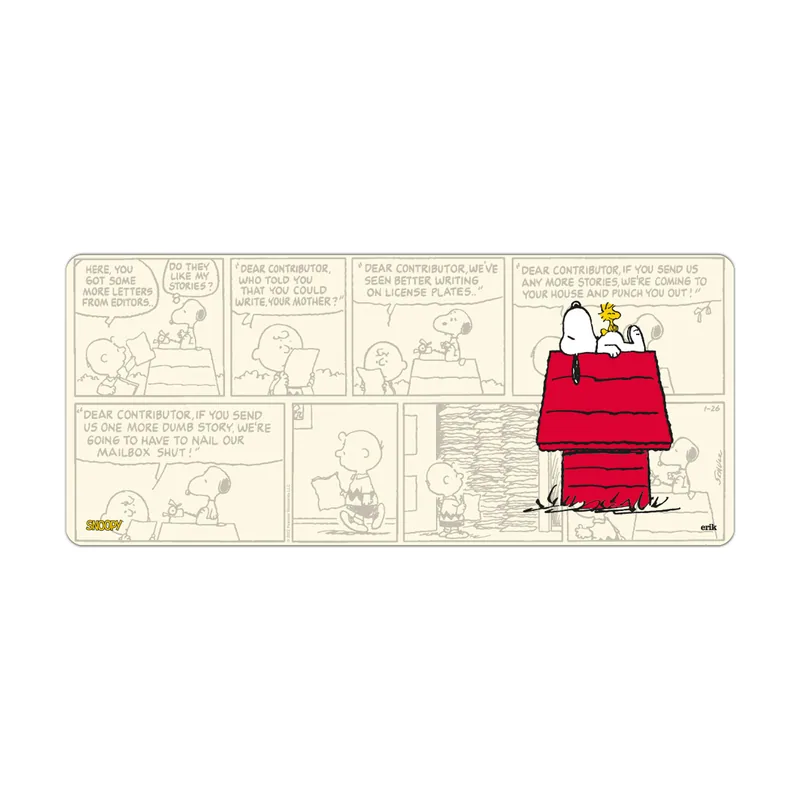 Grupo Erik Snoopy Alfombrilla Escritorio XXL